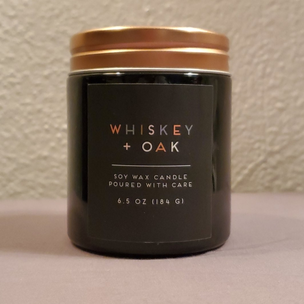 Whiskey & Oak 6.5 oz candle